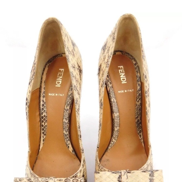 Authentic Used Fendi Heels - Picture 2 of 6